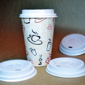 Hot lid for 12oz cups