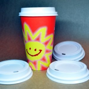 Hot lid for 16oz cups